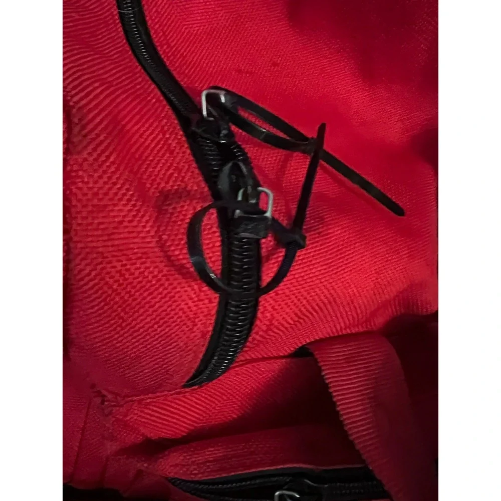 Vintage Marlboro Adventure Team 5 Piece Luggage Set Red Duffel Backpack Bag OS